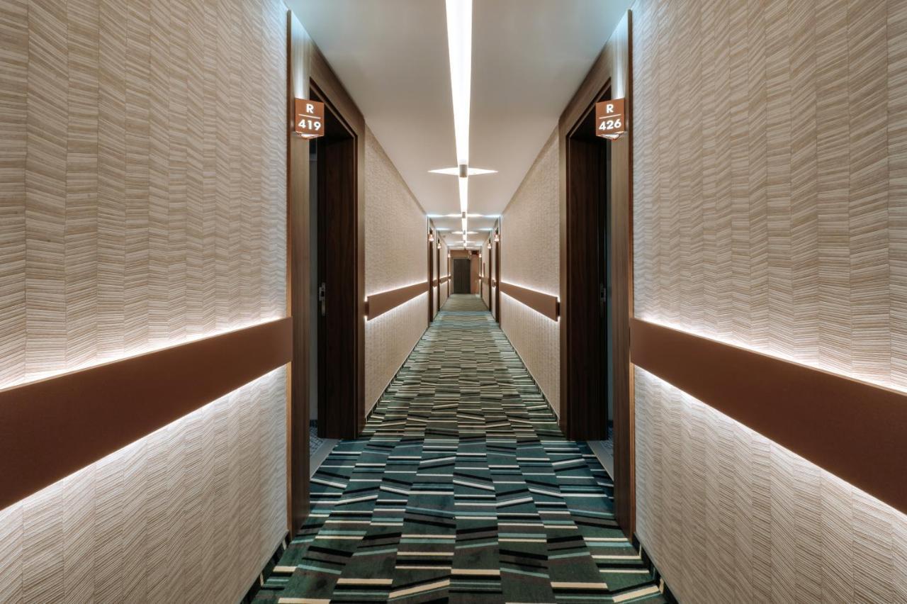 Santé SPA Hotel Velingrado Exterior foto A corridor at the hotel